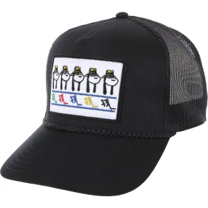 Fucking Awesome - Spike Repeat Trucker Black