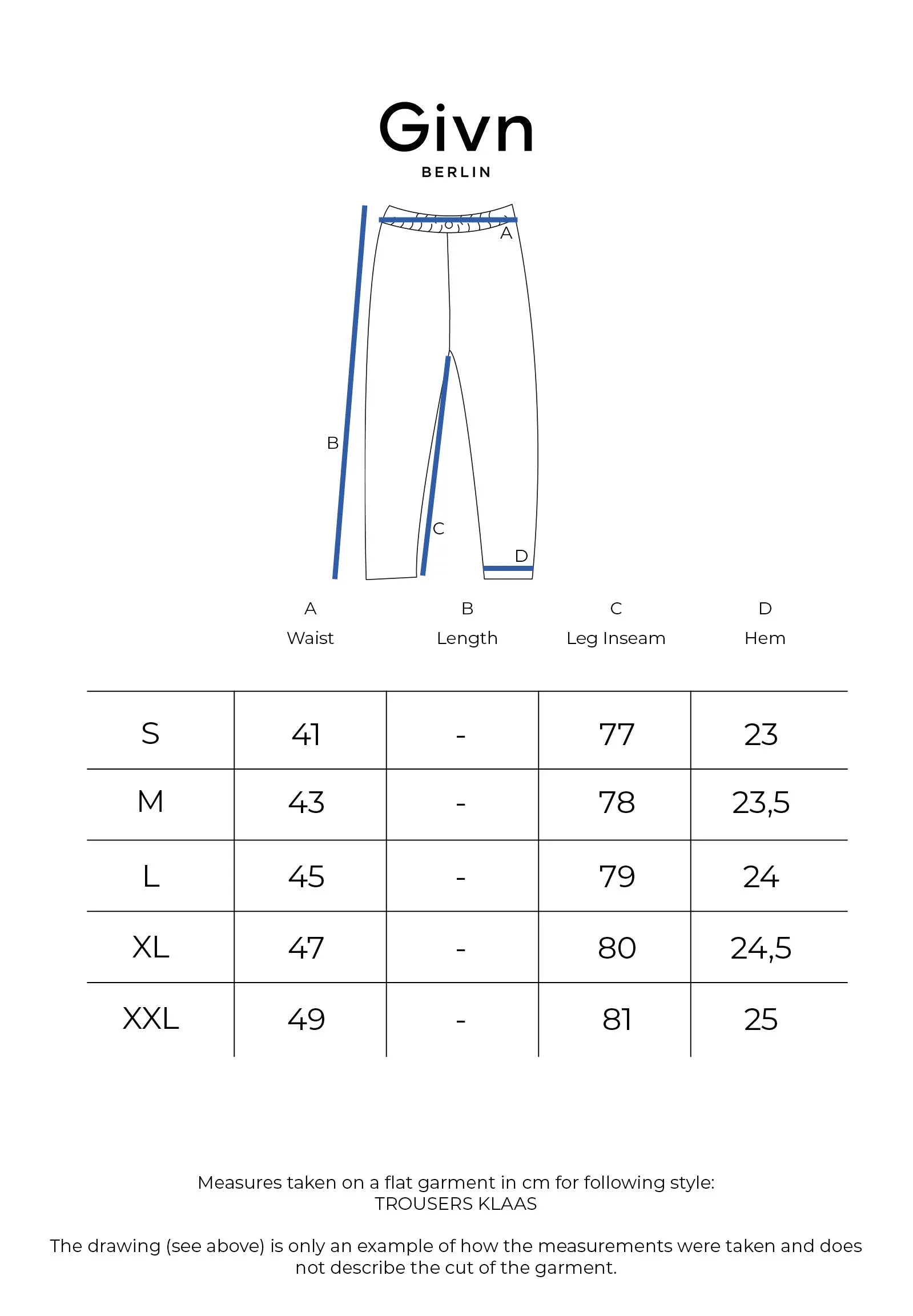 GBKLAAS corduroy trousers in organic cotton with wide leg - Intense Rust (corduroy) Givn Berlin