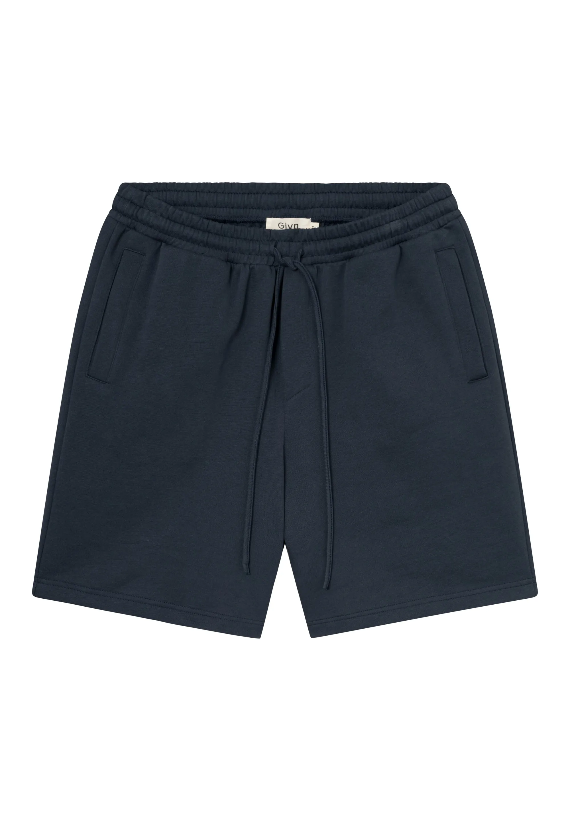 GBPASCAL Organic Cotton Sweatshorts With Elastic Waistband - Midnight Blue Givn Berlin
