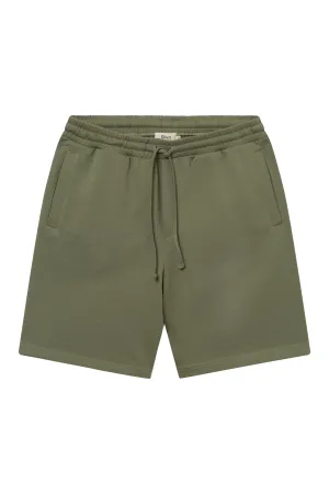 GBPASCAL Organic Cotton Sweatshorts With Elastic Waistband - Nephrite Green Givn Berlin