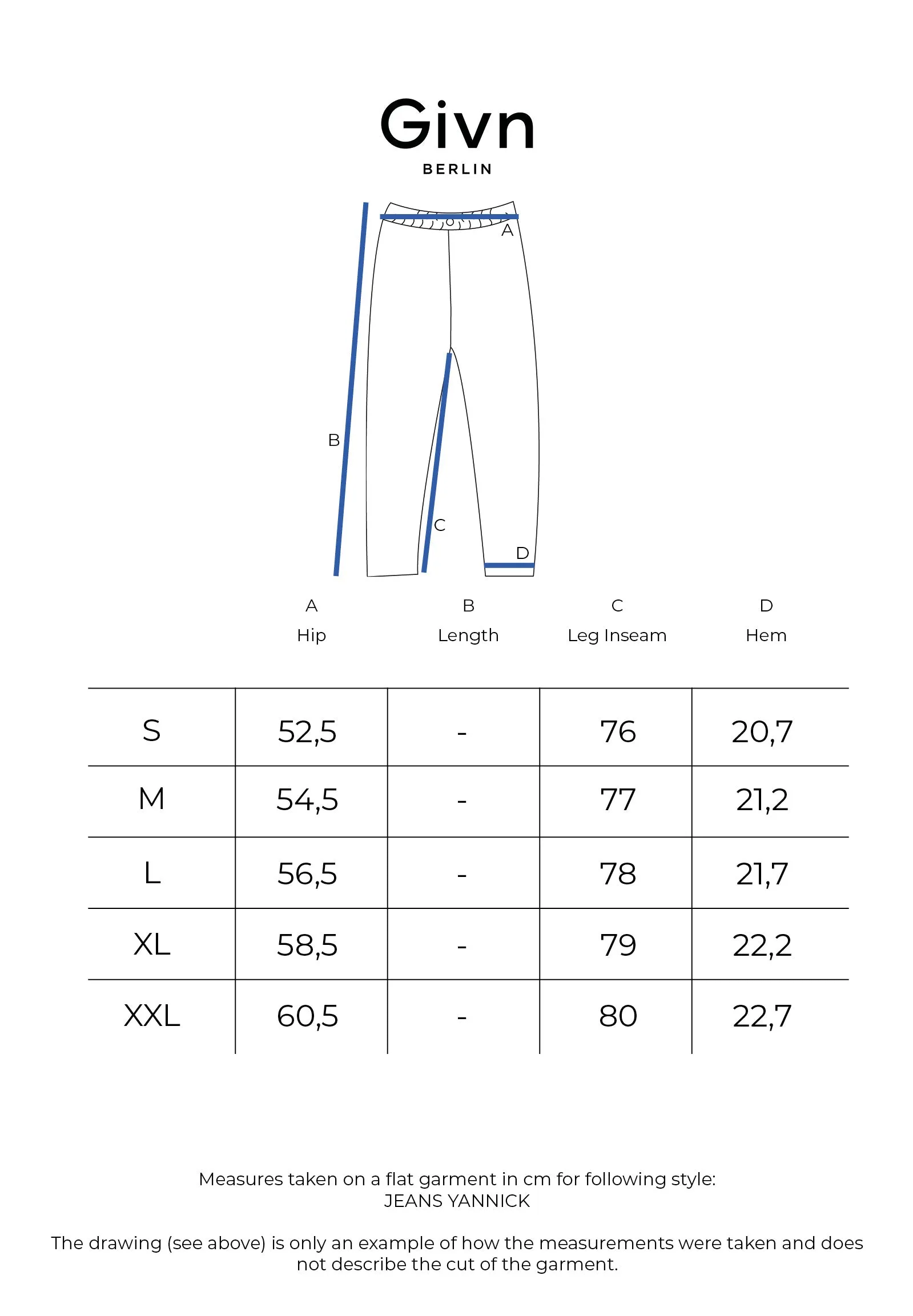 GBYANNICK straight fit jeans made from organic cotton - Light Blue Givn Berlin