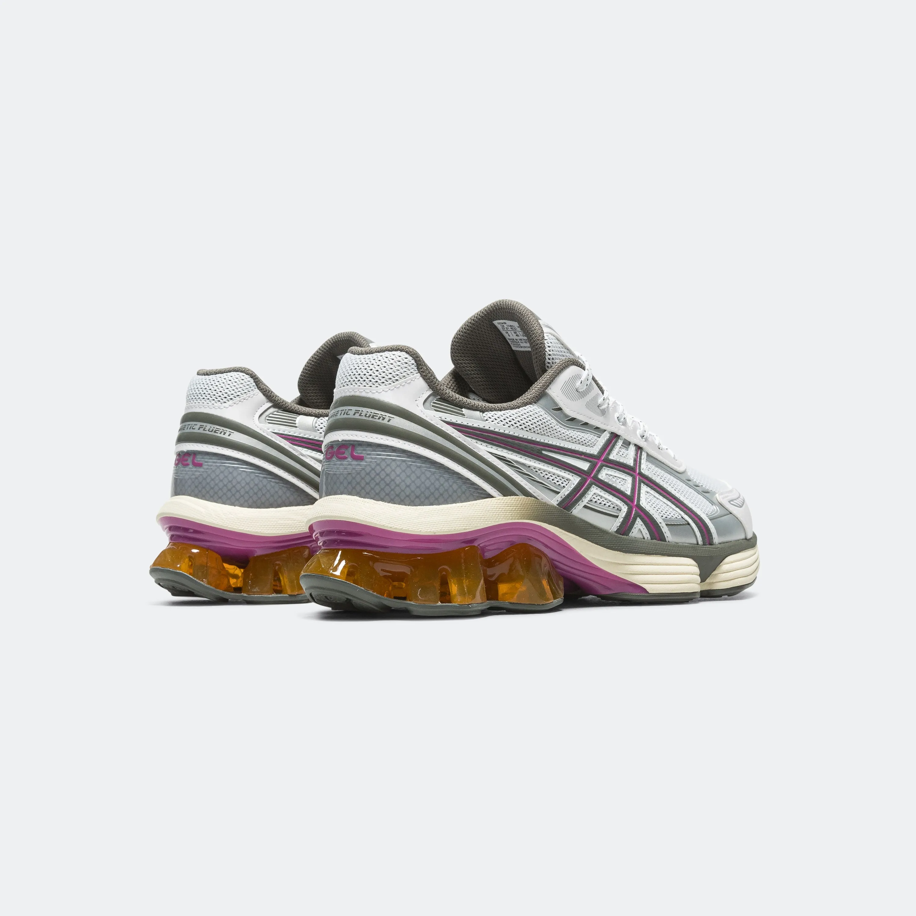 GEL-Kinetic Fluent - White/Truffle Grey