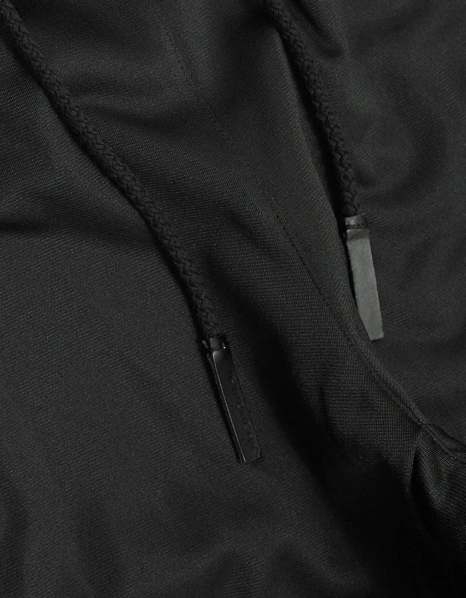 Givenchy Black Velvet Band Sweat Pants