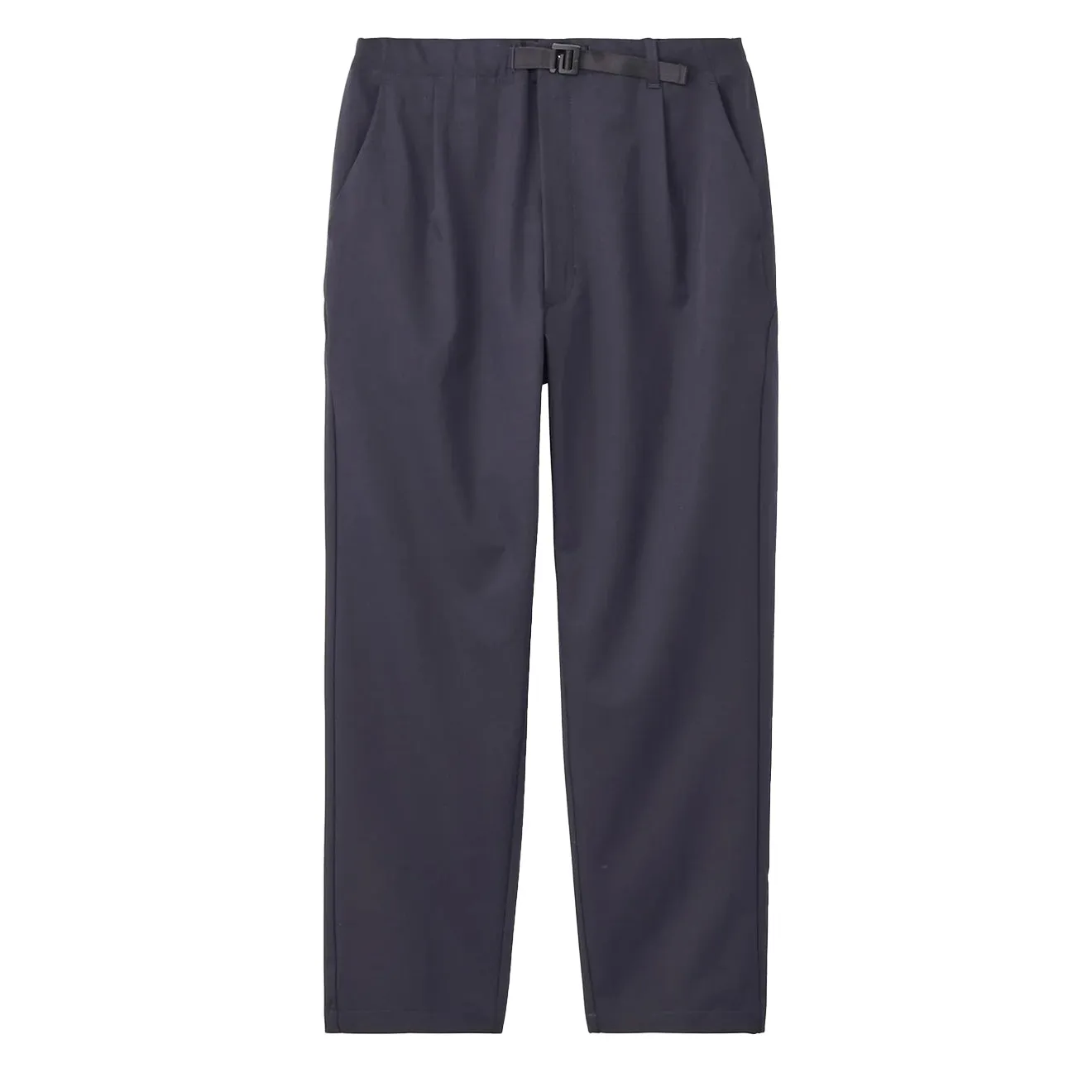 Goldwin One Tuck Tapered Stretch Pants Dark Navy