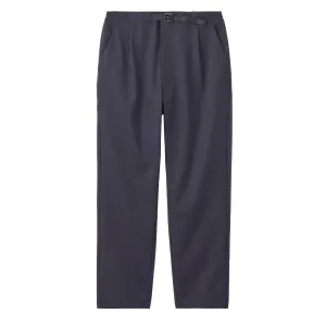 Goldwin One Tuck Tapered Stretch Pants Dark Navy