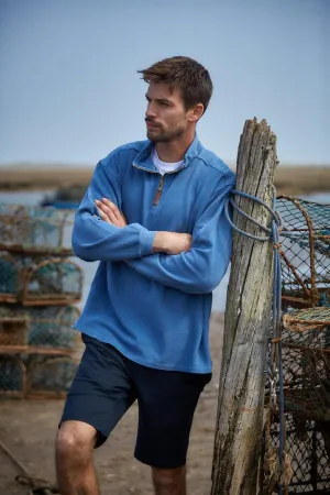 Gun Hill Mens Stiffkey Half Zip Pique Sweater - 3 colours