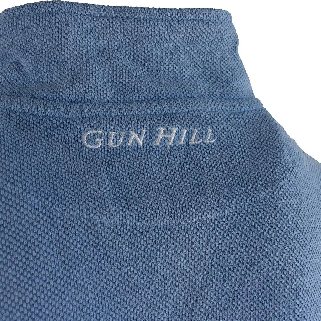 Gun Hill Mens Stiffkey Half Zip Pique Sweater - 3 colours