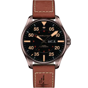 Hamilton Men's H64705531 Khaki Pilot 46mm Automatic Watch