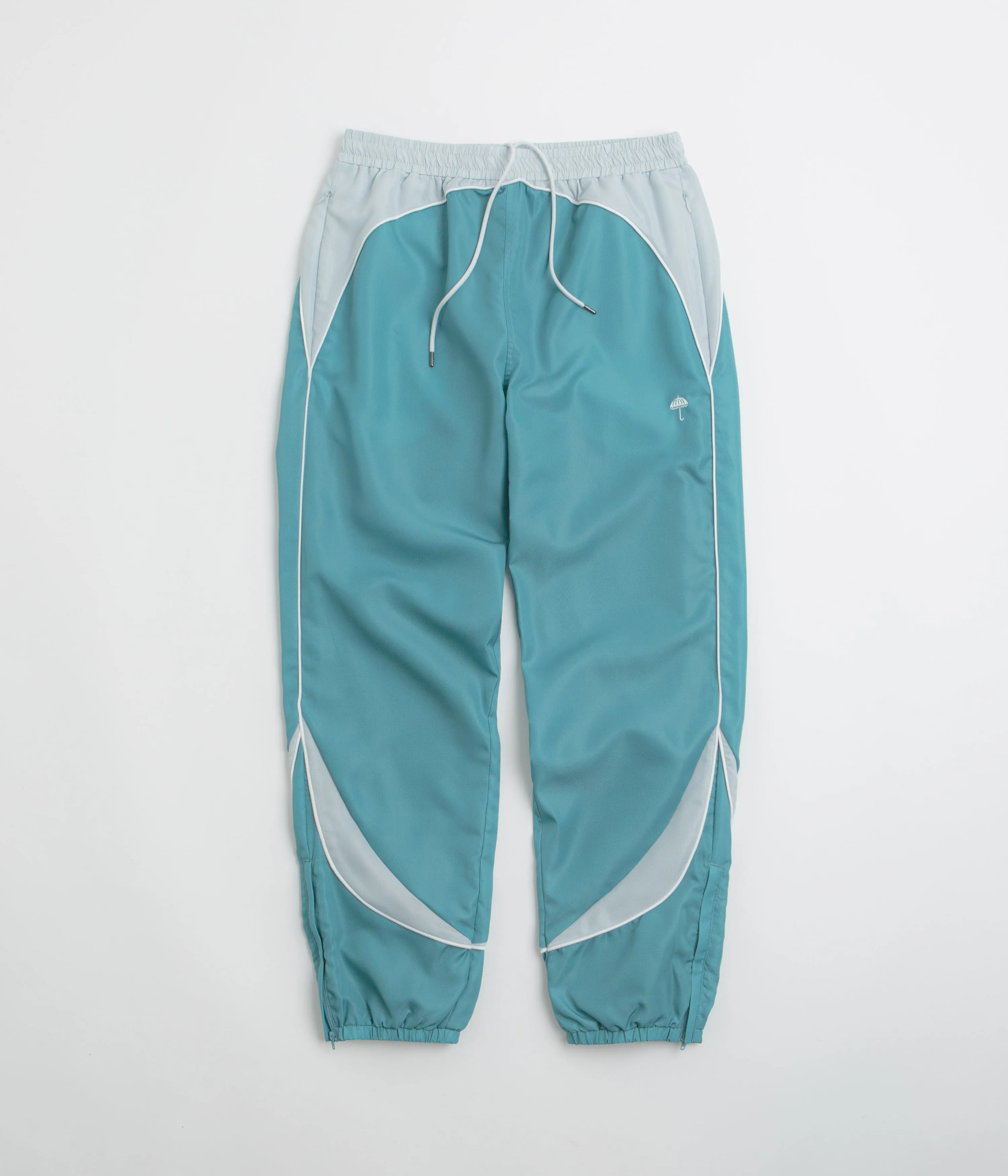 Helas Compete Tracksuit Pants - Grey / Blue
