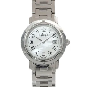 Hermes Stainless Steel Wristwatch (Pre-Owned)