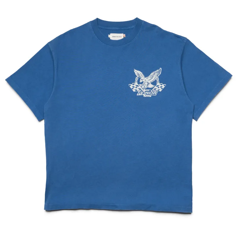 Honor The Gift Vintage Oil Tee - Blue