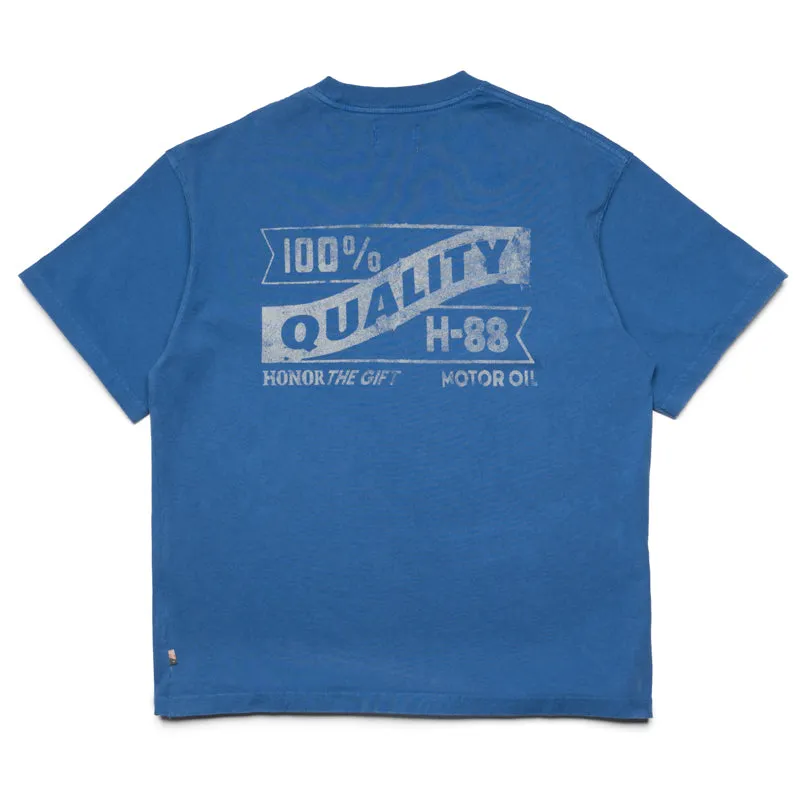 Honor The Gift Vintage Oil Tee - Blue