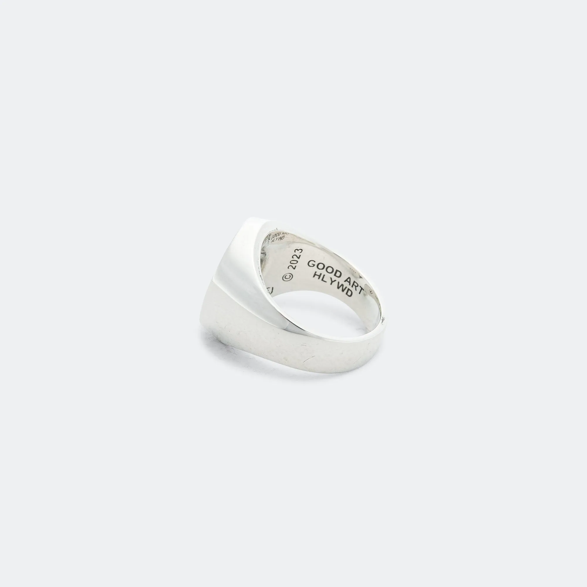 Horseshoe Ring Smooth - AA - 925 Silver