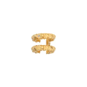 Hot Diamonds X Jac Jossa Believe Double Ear Cuff DE669