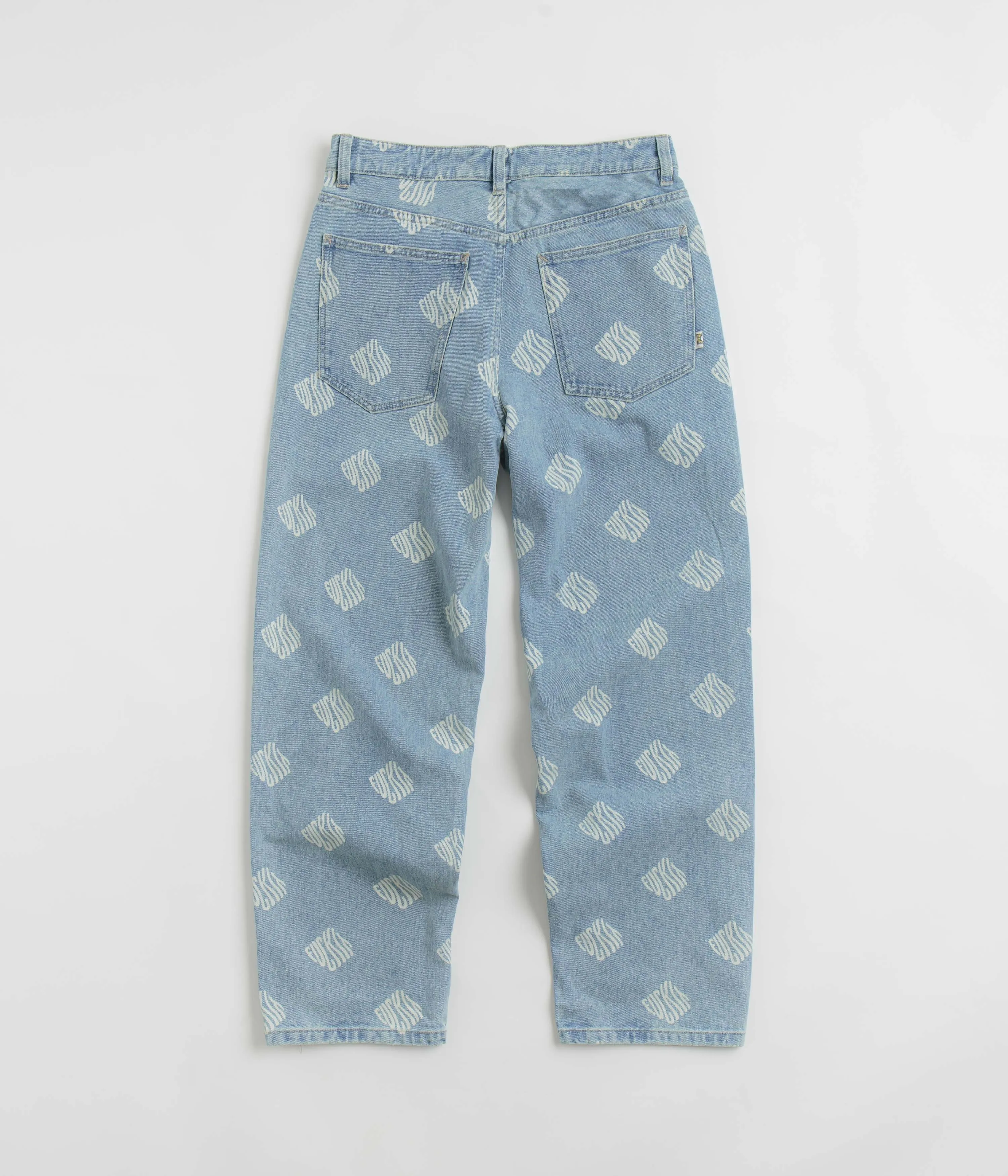 HUF Cromer Print Pants - Blue