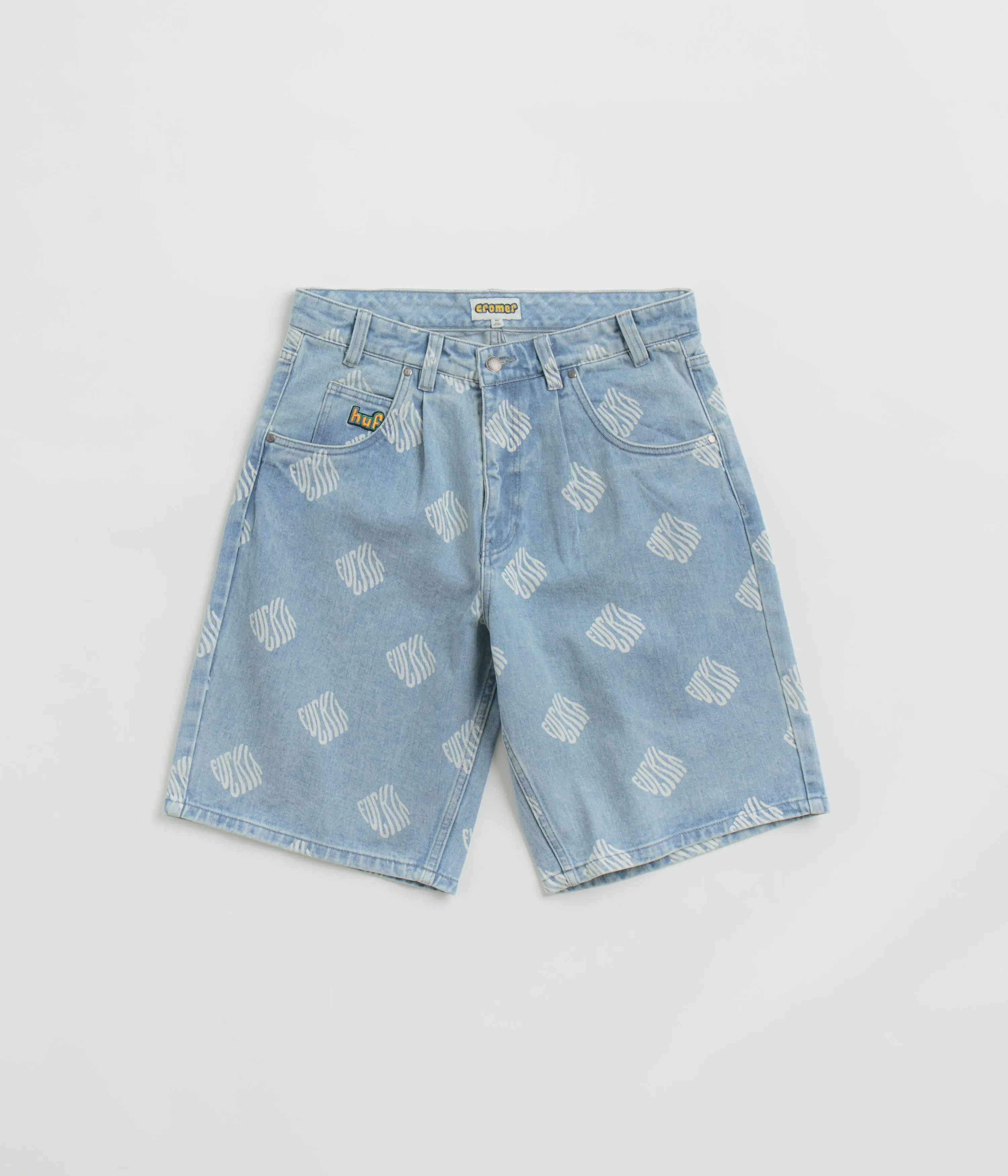 HUF Fuck It Cromer Shorts - Blue