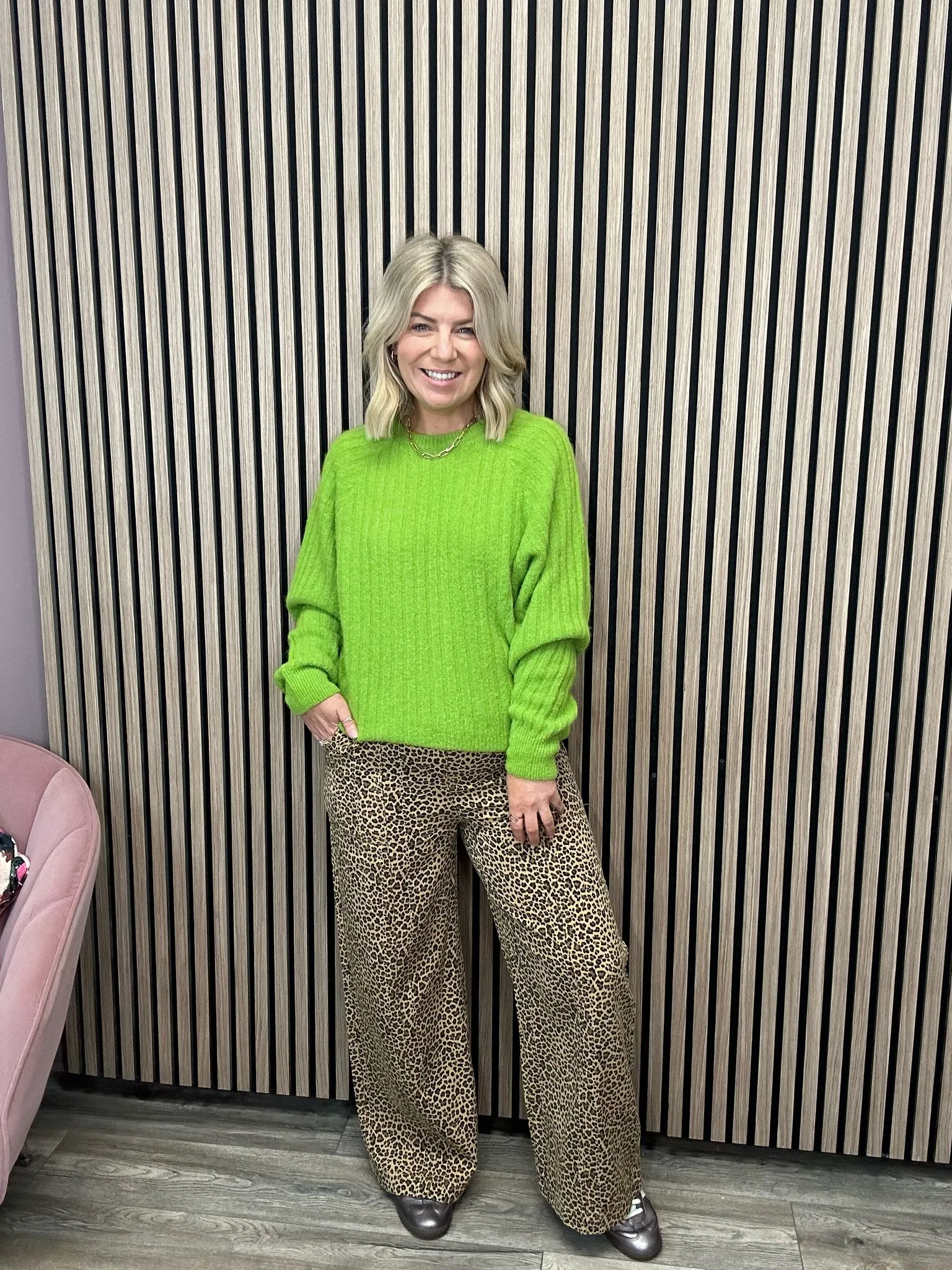 Imaya Jumper (Lime Green)