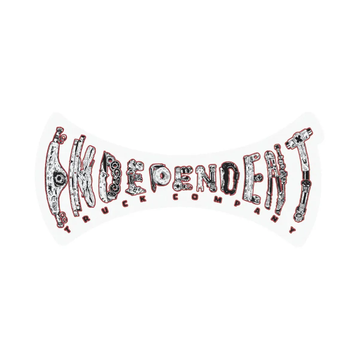 Independent - Genuine Parts 6" Sticker