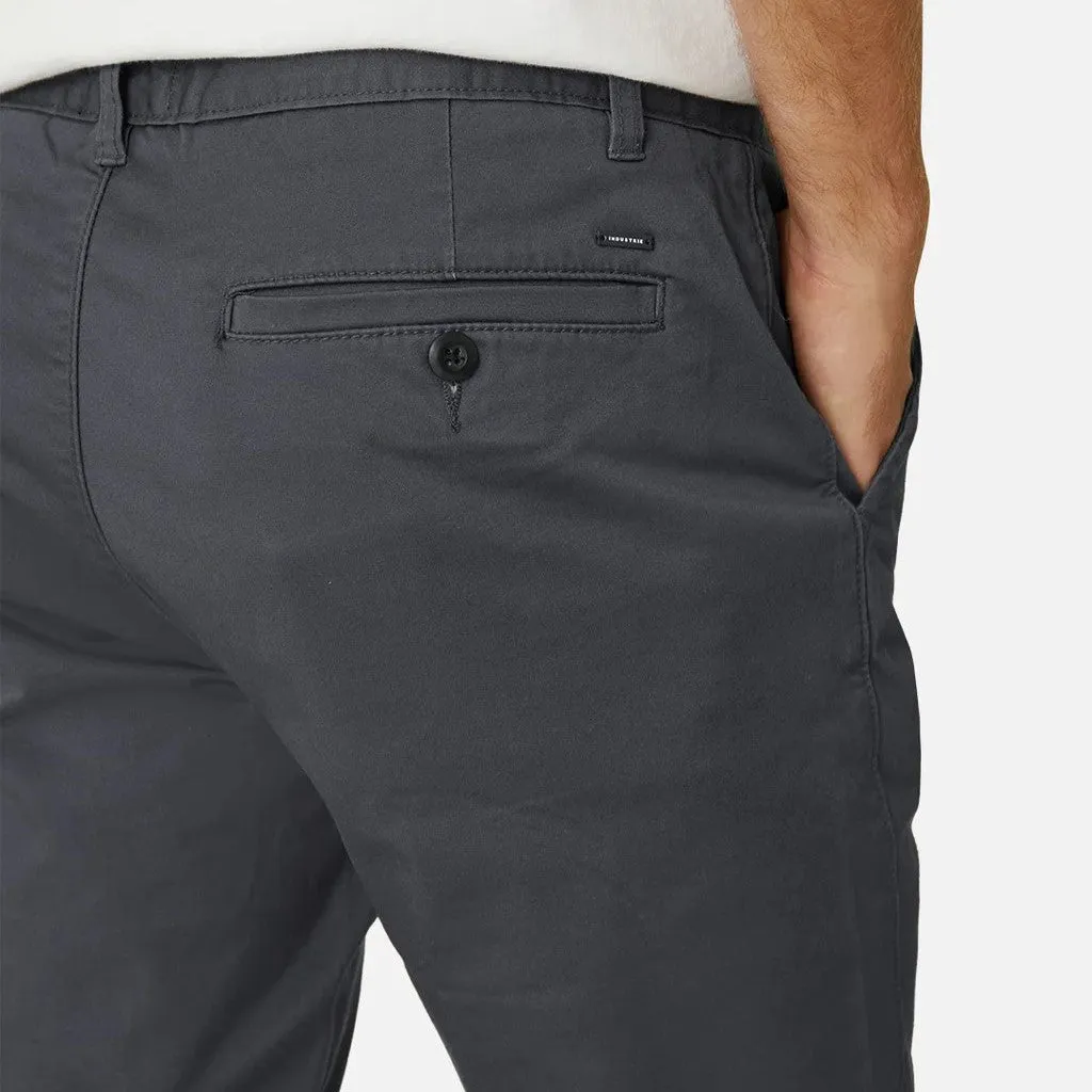 Industrie - The Cuba Chino Pant - Antique Navy | Caramel