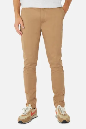 Industrie - The Cuba Chino Pant - Antique Navy | Caramel