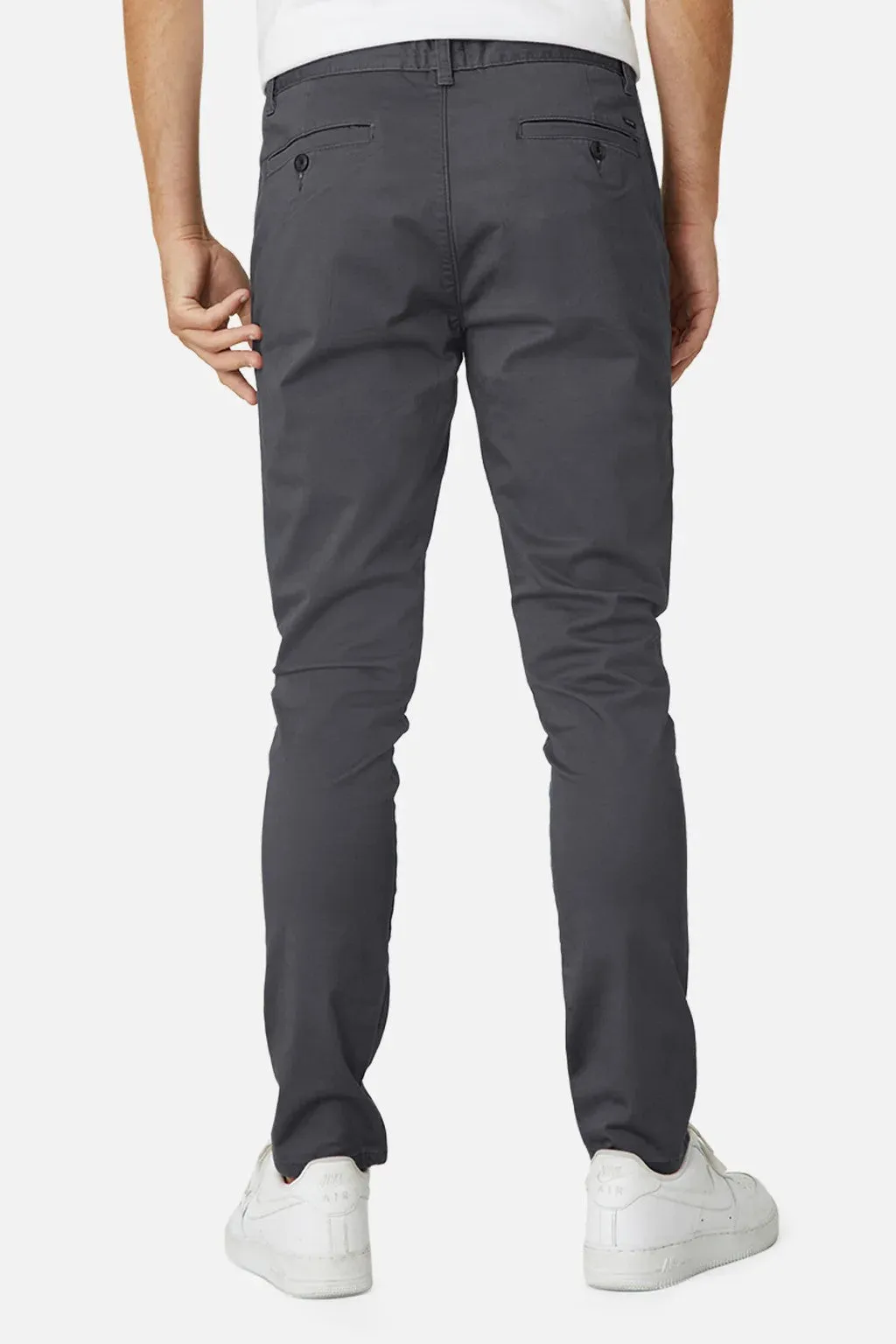 Industrie - The Cuba Chino Pant - Antique Navy | Caramel