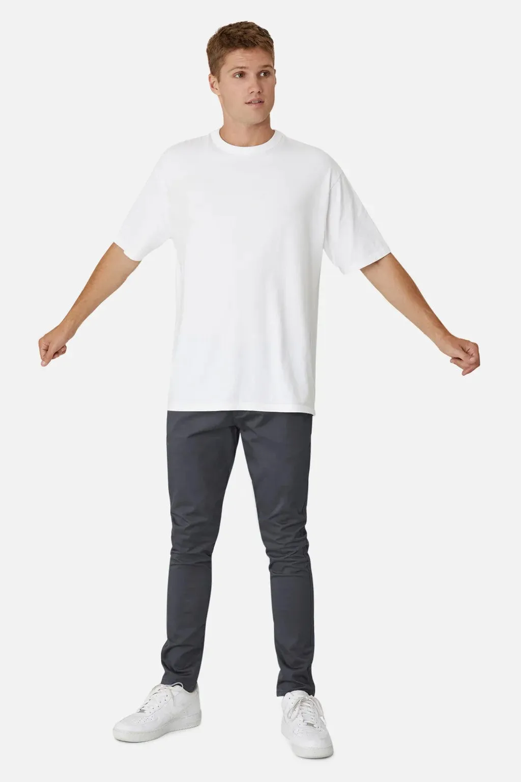 Industrie - The Cuba Chino Pant - Antique Navy | Caramel