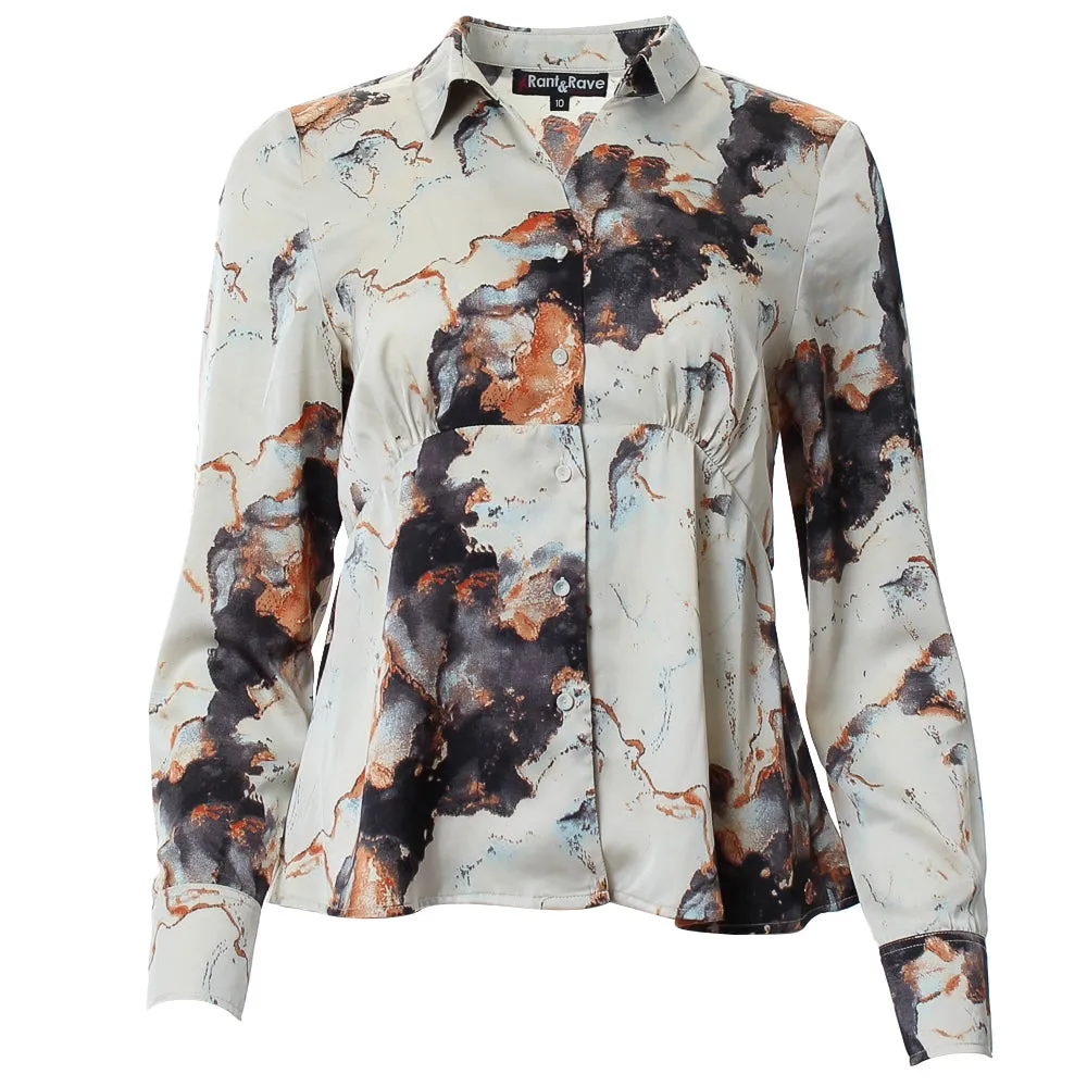 Isla Shirt (Cream / Black)