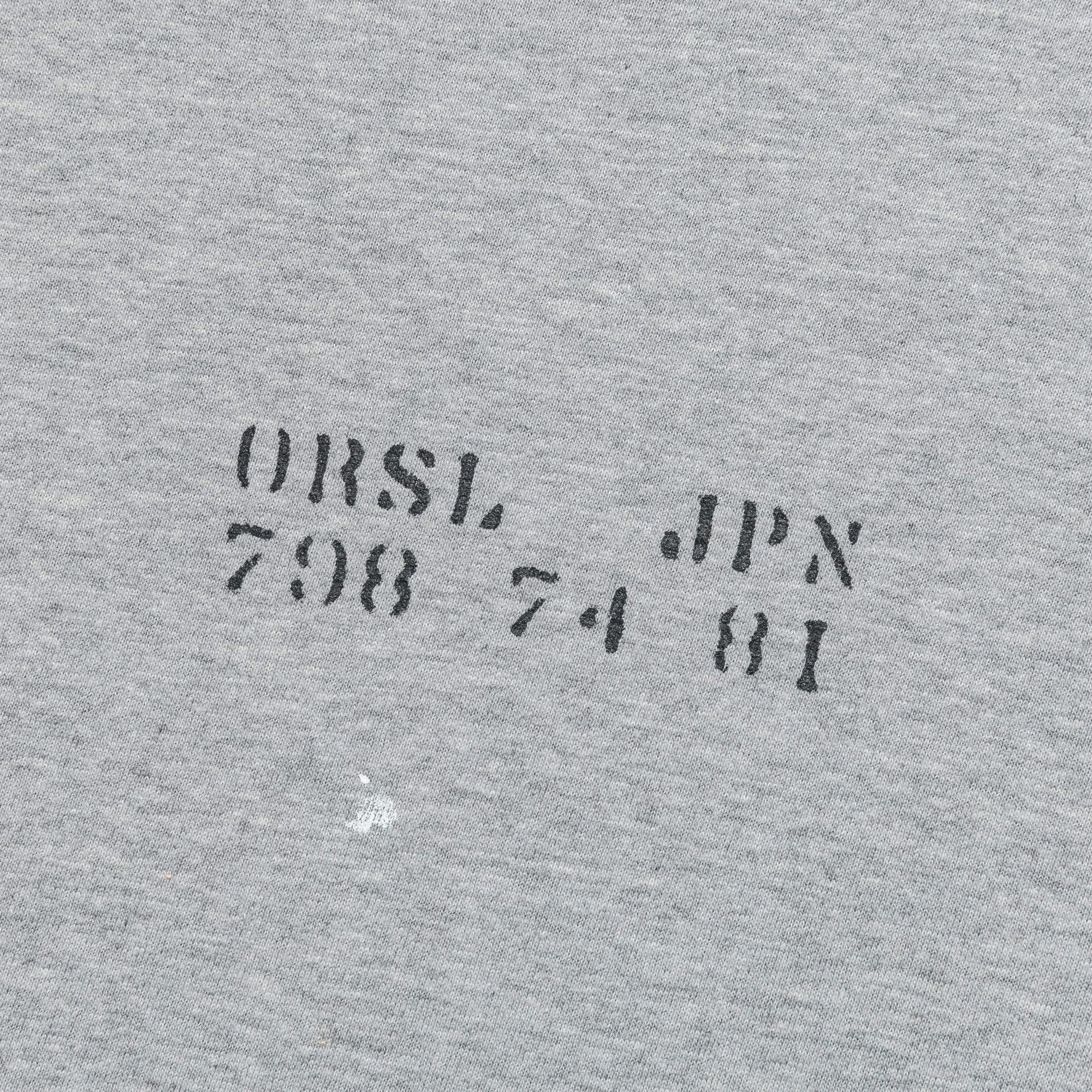 Japan Print SS T-Shirt - Heather Gray