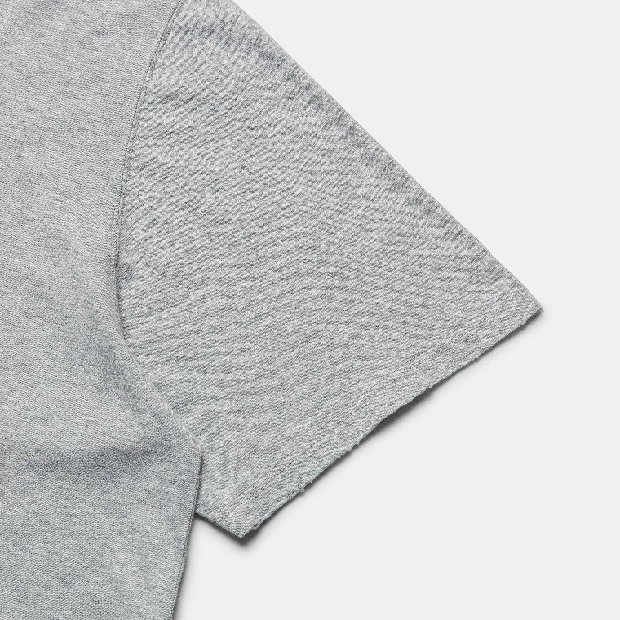Japan Print SS T-Shirt - Heather Gray