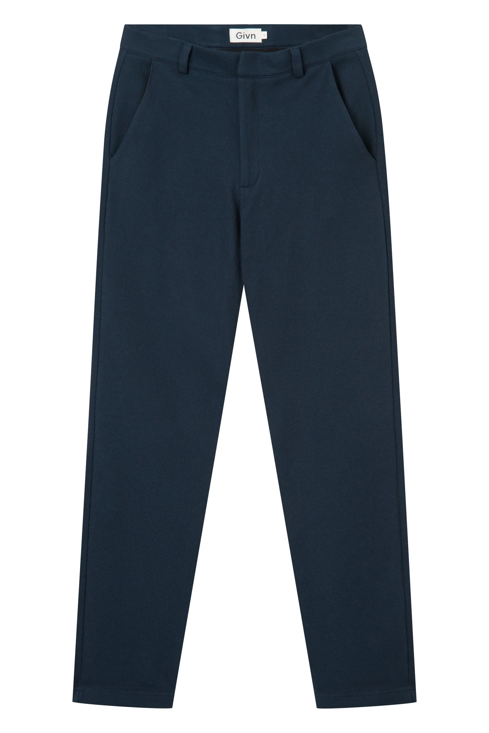 JASON chino pants made from organic cotton - Midnight Blue (Structure) Givn Berlin