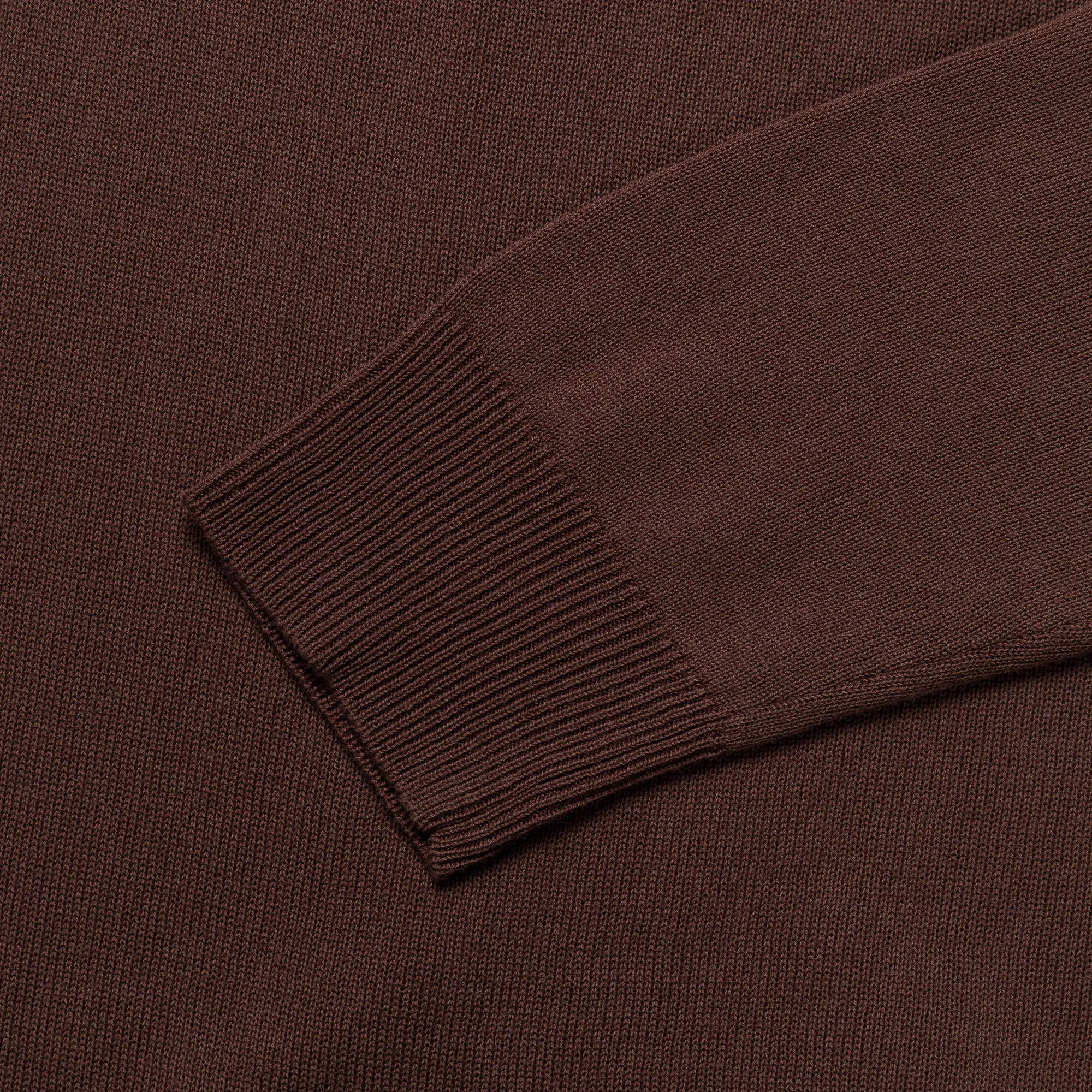 Knit Polo 12G - Brown
