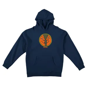 Krooked - Moonsmile Round Hoodie Navy
