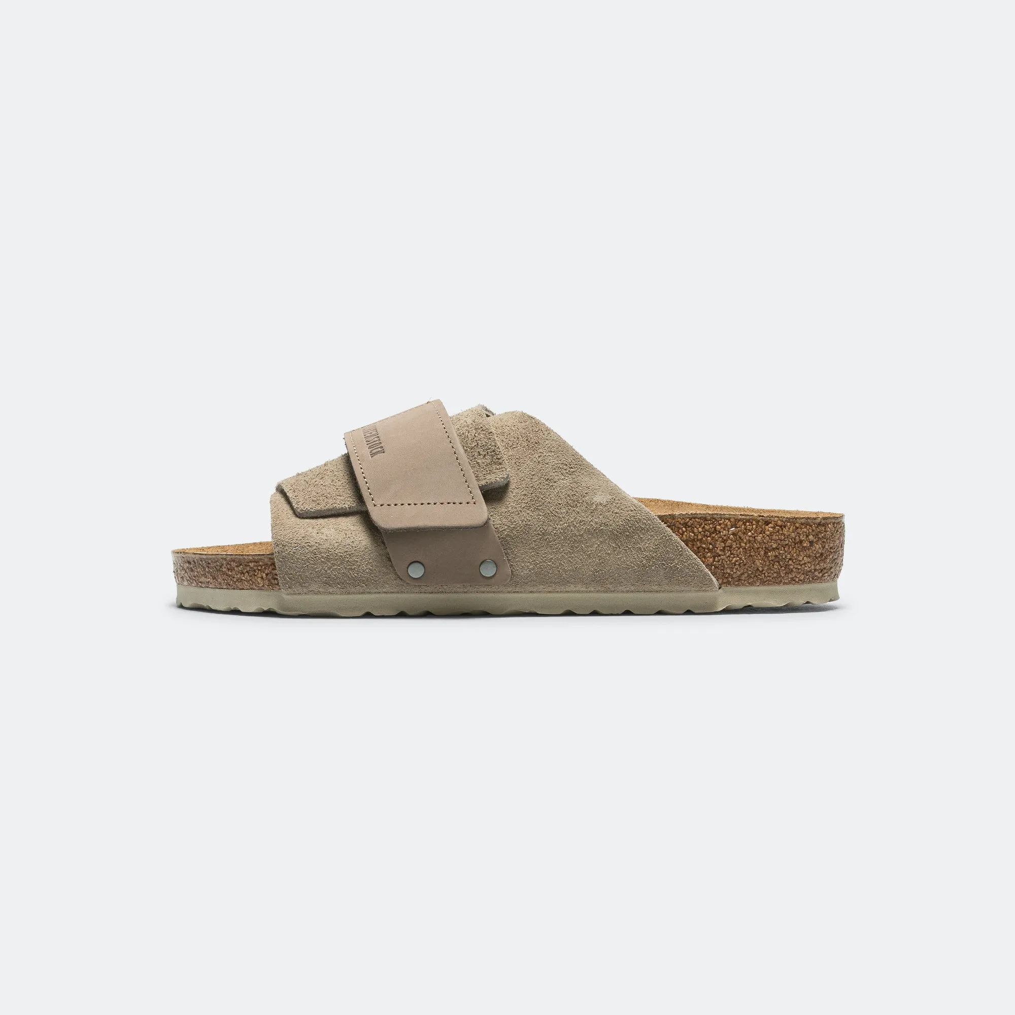 Kyoto - Taupe Suede Leather