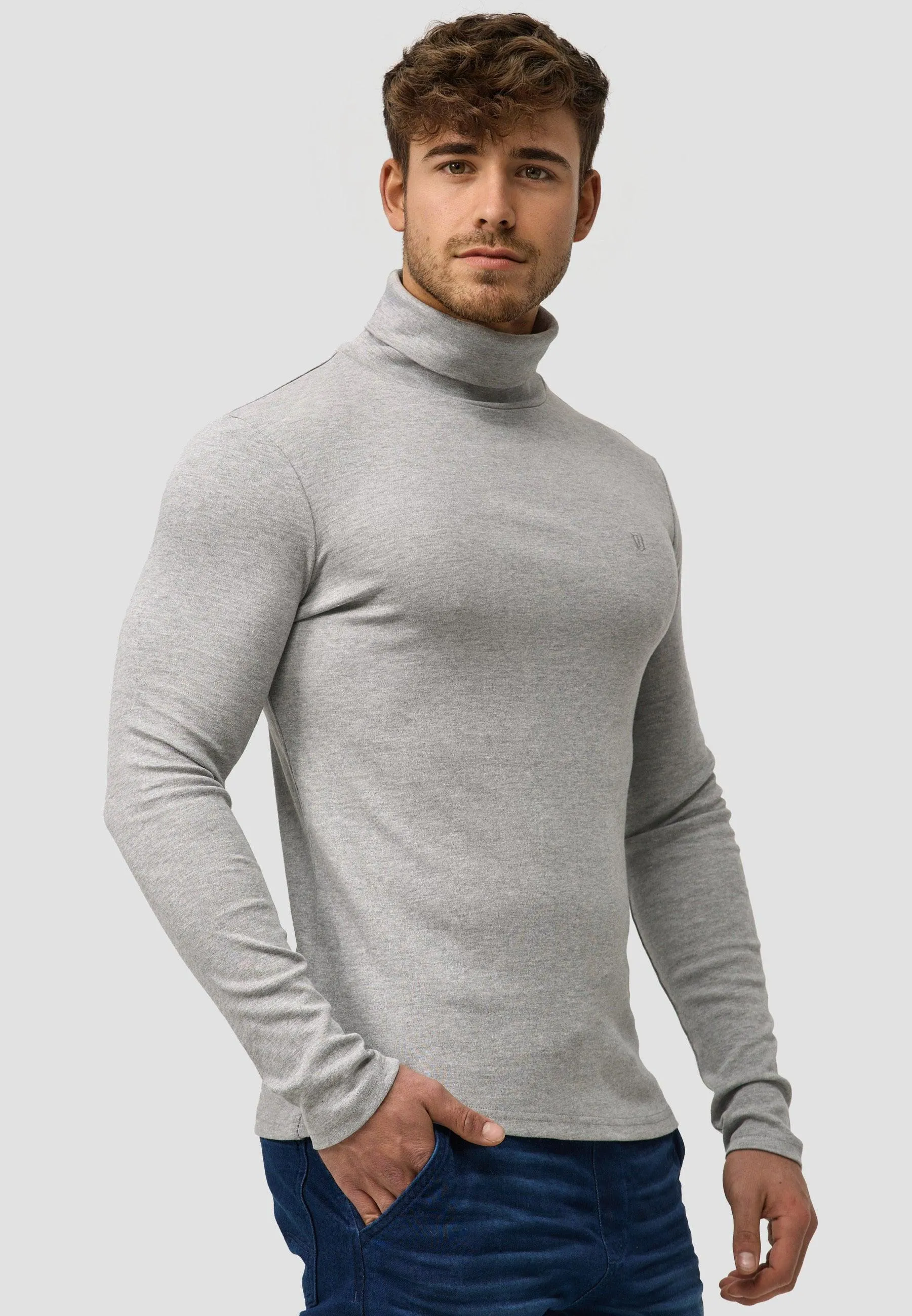 Langarmshirt Rollkragen Eagon