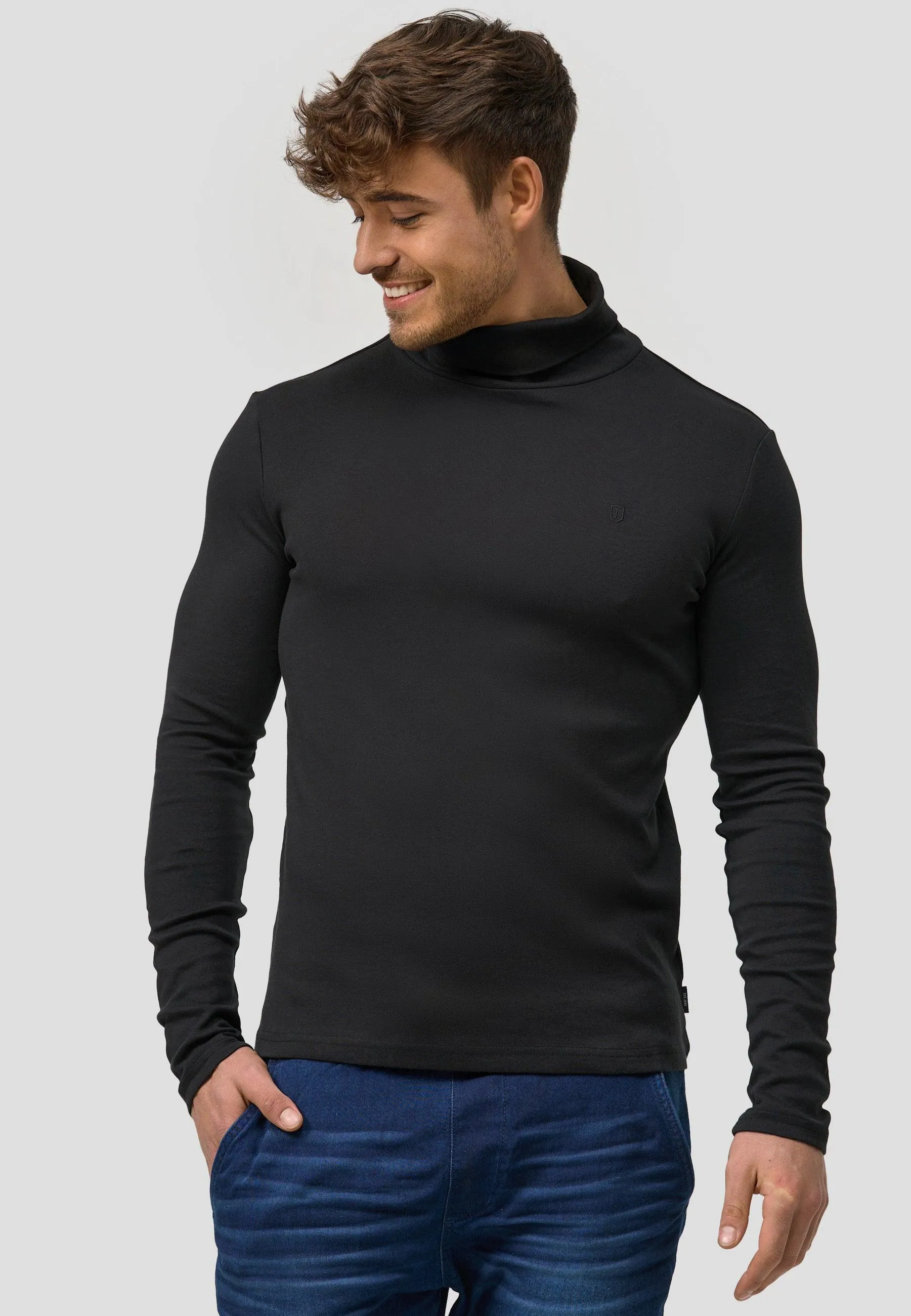 Langarmshirt Rollkragen Eagon