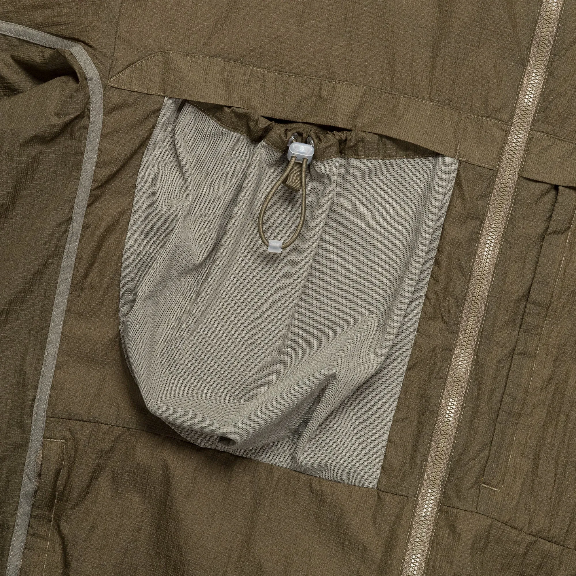 Latitude Flight Wind Jacket - Army Green