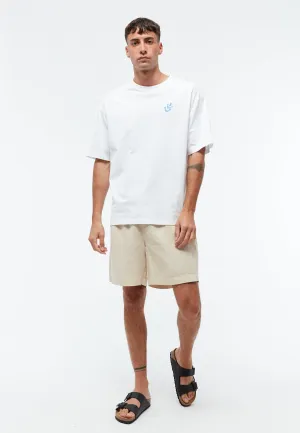 Linen shorts GBLAURIN with drawstring - Beige (Linen) Givn Berlin