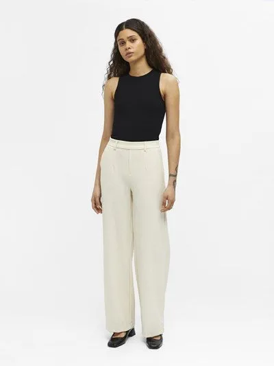 Lissey Wide Leg Pants (Sandshell)