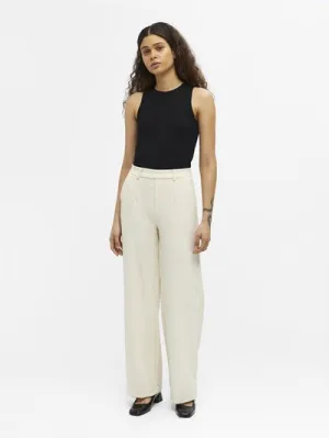Lissey Wide Leg Pants (Sandshell)