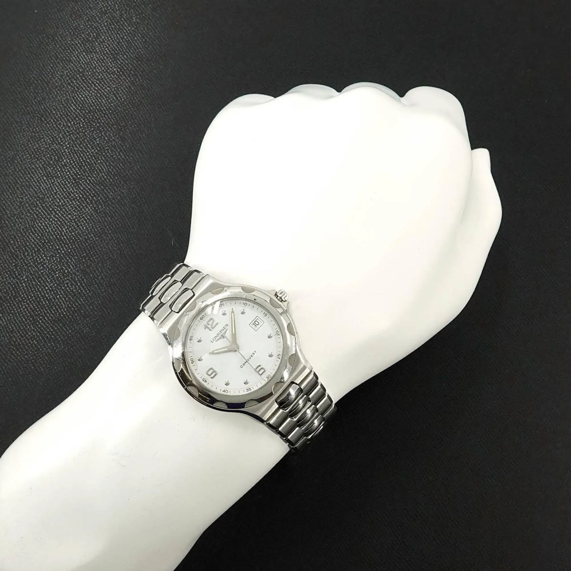 Longines Conquest Stainless Steel Wristwatch (Pre-Owned)