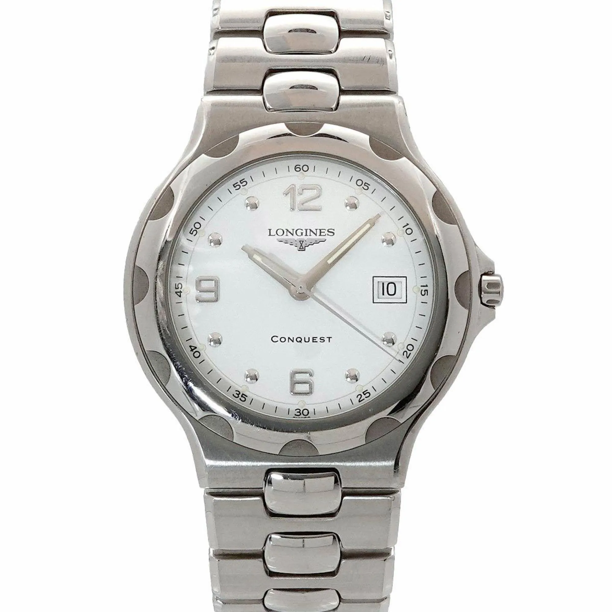 Longines Conquest Stainless Steel Wristwatch (Pre-Owned)