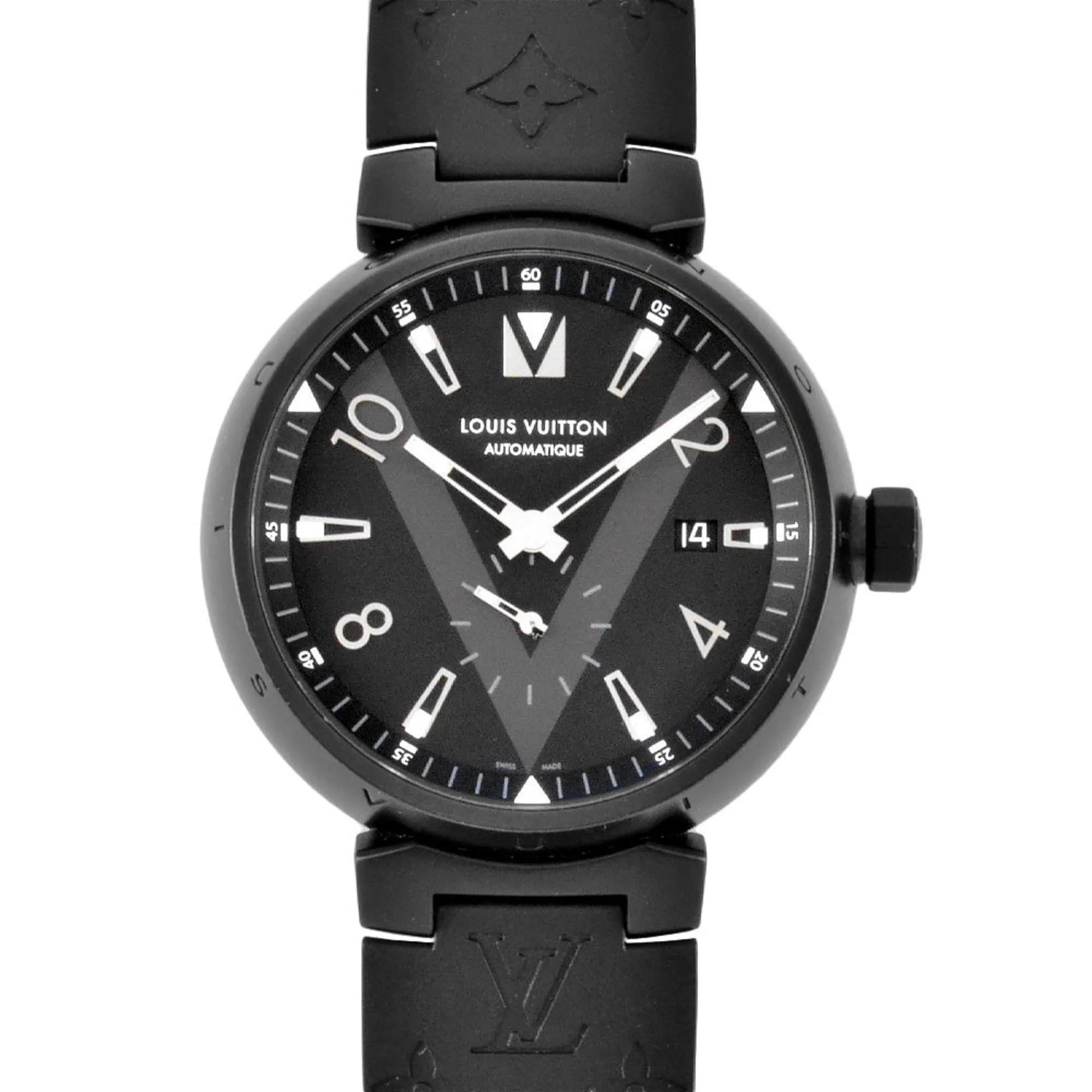 Louis Vuitton Tambour Wristwatch (Pre-Owned)