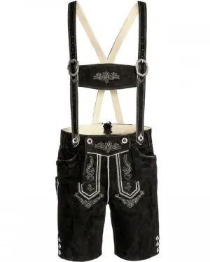 Ludwig Authentic Oktoberfest Leather Lederhosen Plus Size Mens Costume