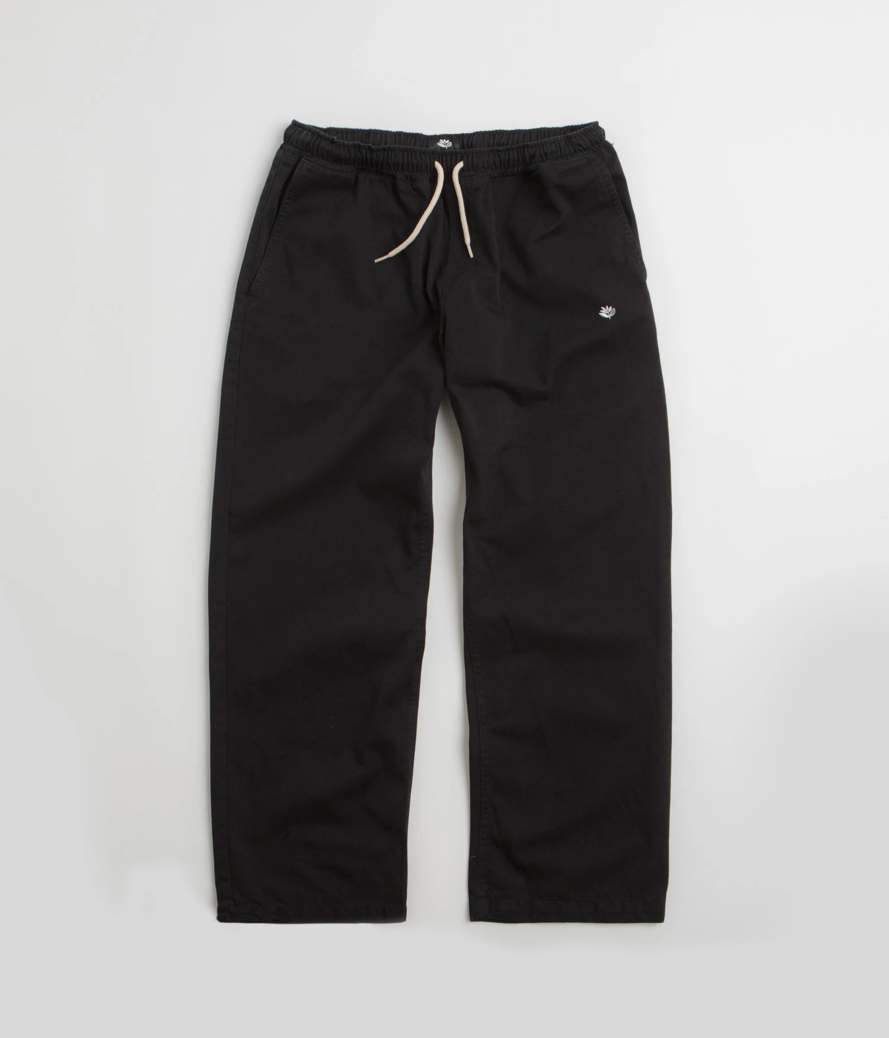 Magenta Slack Pants - Black
