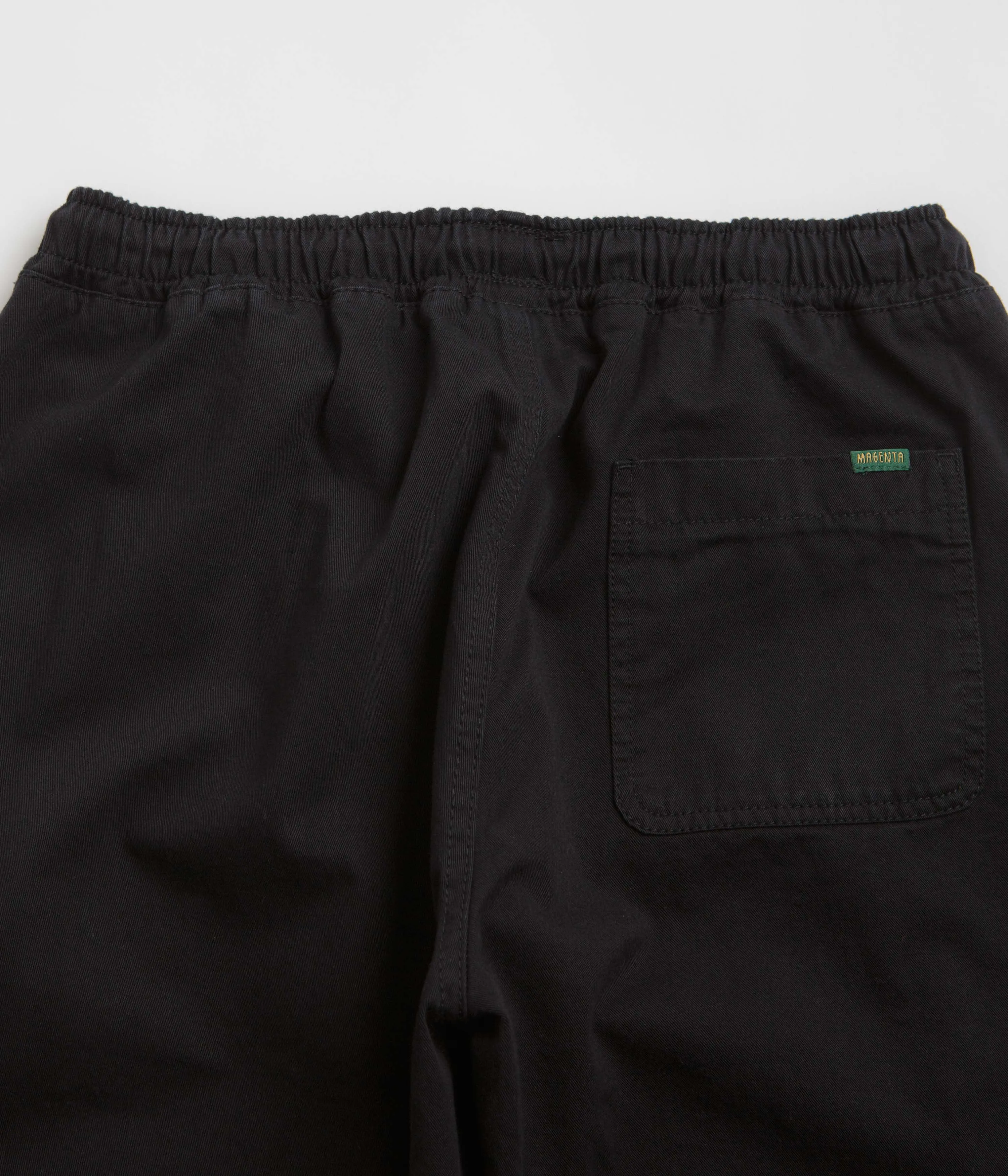 Magenta Slack Pants - Black