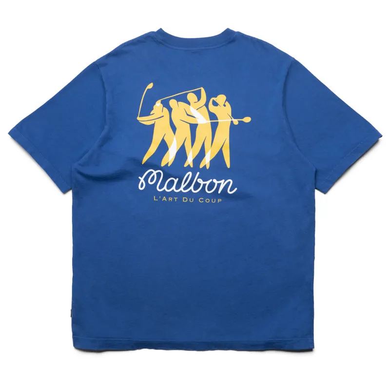 Malbon Golf Matisse Tee - Blue