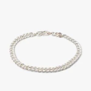 Maple Cuban Link Bracelet 5mm / Silver 925