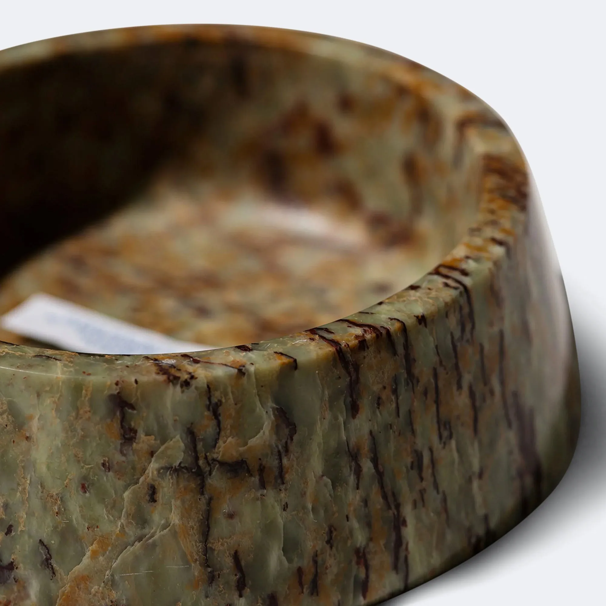 Marble Pet Bowl - Mix Colour
