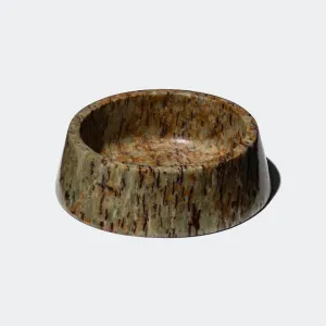Marble Pet Bowl - Mix Colour