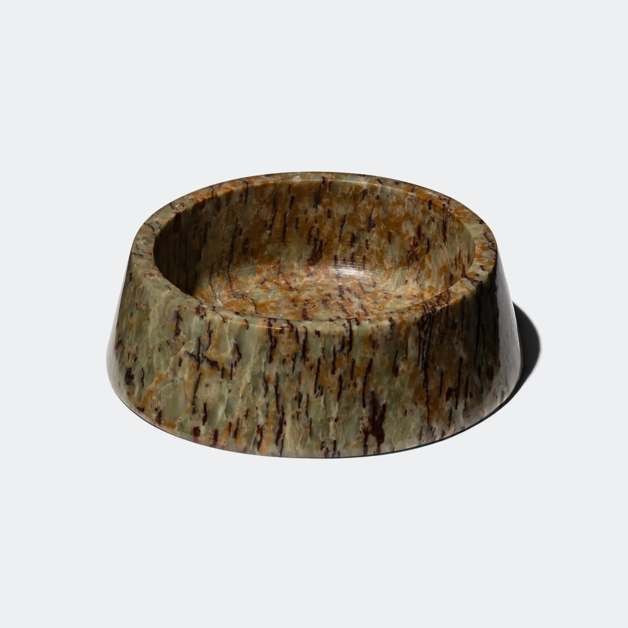 Marble Pet Bowl - Mix Colour